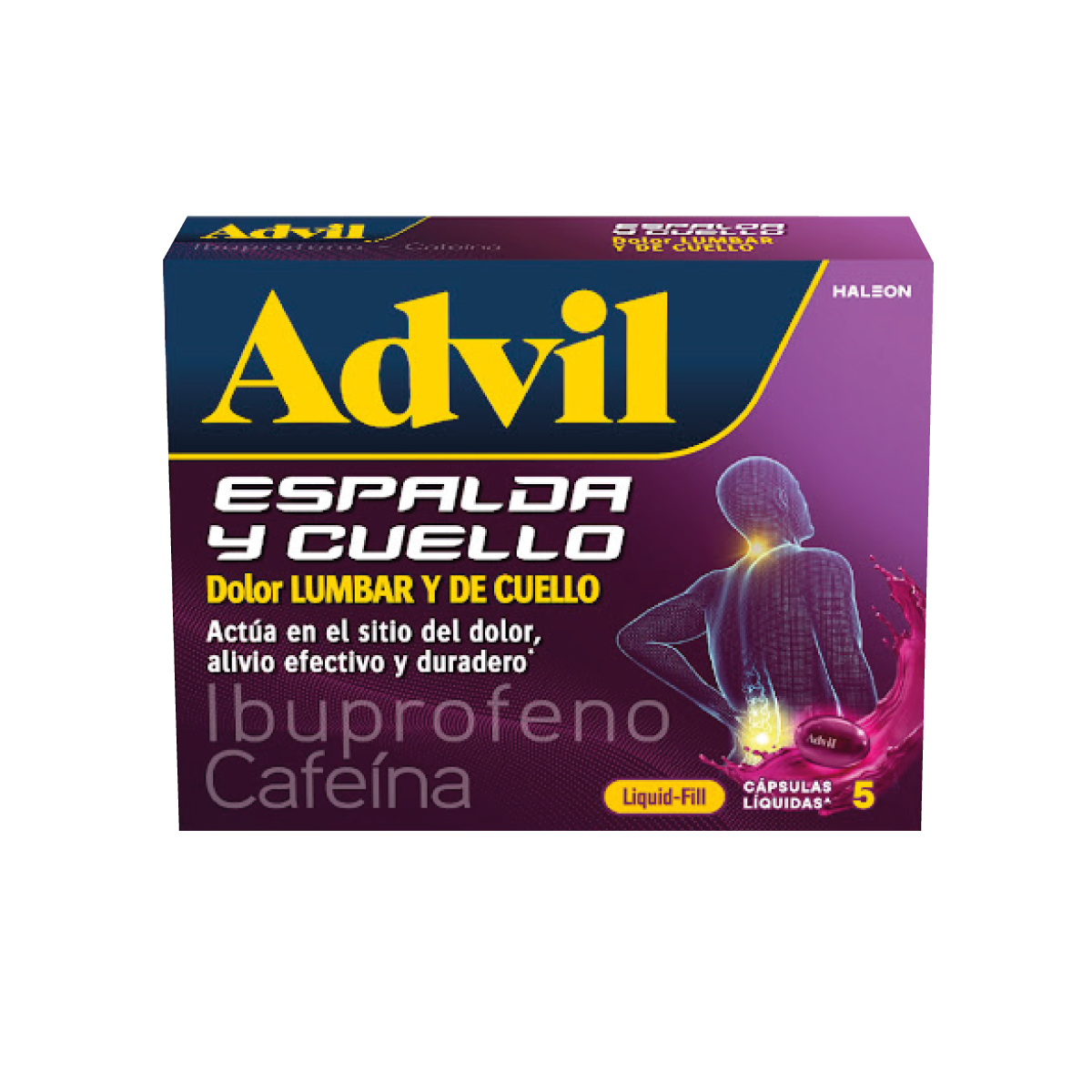 Advil Cuello Y Espalda X 10 Cap Liquida