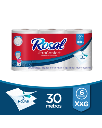 Rosal Super Rollo Paquete X6
