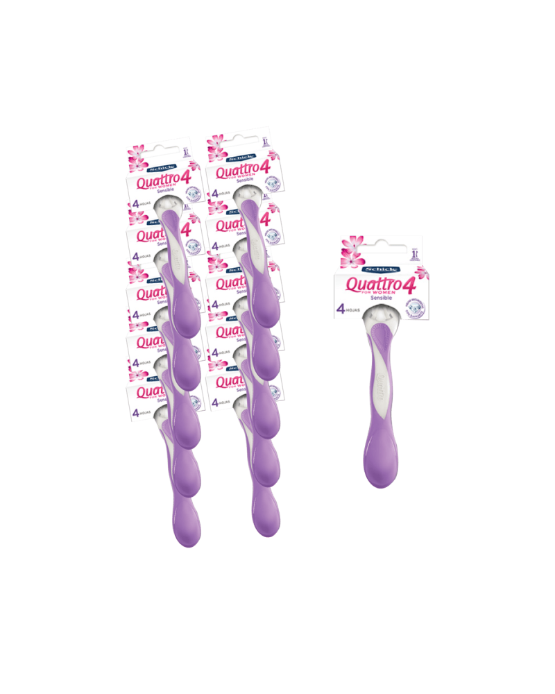 Schick Quattro Mujer *10 Unds
