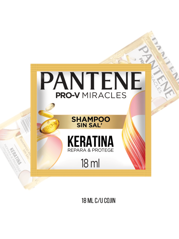 SH Shampoo Pantene Ristra X12 Sob. Keratina